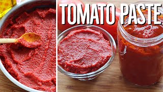 How To Make Tomato Paste [upl. by Adnamar]