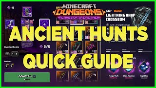 How To Do Ancient Hunts Efficiently  Minecraft Dungeons [upl. by Marcelle216]