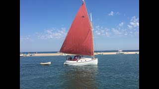 Sailing the Intracoastal in a Catboat  Part 1 [upl. by Leontyne]