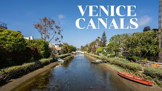 Exploring the Venice Canals of Southern California [upl. by Chiou]