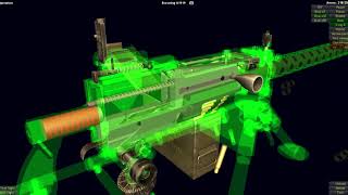 How a M1919 Browning Machine Gun Works World of Guns [upl. by Inilam822]