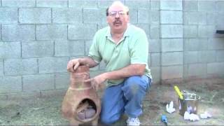 How to Use a Clay Chimenea [upl. by Yenot587]