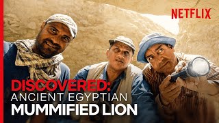 First Ever Mummified Lion Cub Discovered  Secrets of the Saqqara Tomb [upl. by Dilan]