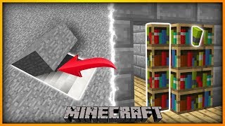 How To Build 5 EASY Secret amp Hidden Doors  Minecraft [upl. by Nedry529]