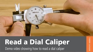 How To Read A Mitutoyo Dial Caliper [upl. by Hochman]