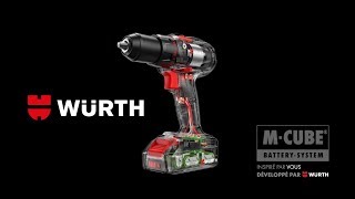 Nouvelle visseuse perceuse BASIC 18V MCUBE®  Würth [upl. by Tracie]