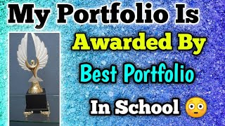 Best Portfolio Ideas For School Project [upl. by Nawd]