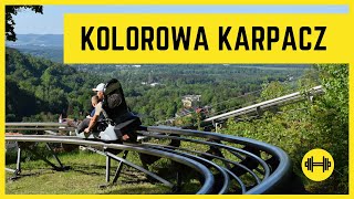 Karpacz  Kolorowa  Cały Przejazd  Letni Tor Saneczkowy [upl. by Horvitz]