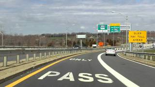 Newport Claiborne Pell Bridge westbound [upl. by Thomasine]