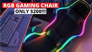 Budget RGB Gaming Chair Assembly amp Unboxing l Where to buy [upl. by Fesuoy670]