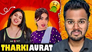 THARKI AURAT 🤮 Saloniyaap roast 😈 Rakapower [upl. by Ahsyle]