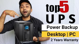 Best UPS for PC  Top 5 Best UPS for PCComputerHomeGaming pcLaptopDesktop computerWifi router [upl. by Eednim]