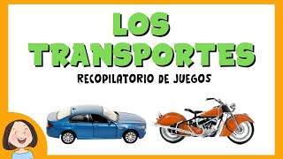 Los transportes  Recopilatorio actividades [upl. by Konstance]