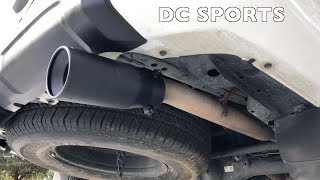 Toyota 4Runner  Exhaust Tip Installation and Sound Comparison [upl. by Marita632]