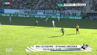 Preußen Münster vs Arminia Bielefeld 31 Das ganze Spiel  WDR 191014 [upl. by Atilrac]