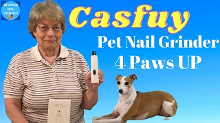 Casfuy Pet Nail Grinder How To Trim Your Dogs Nails Without Struggle [upl. by Eldoree]