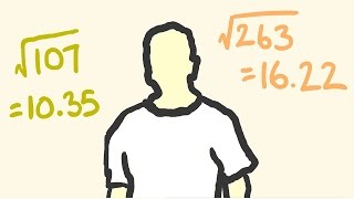 Square root of ANY number instantly  shortcut math [upl. by Siraval243]