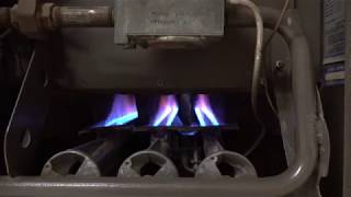 1977 Old Lennox Gas Furnace Overview G8D2823 [upl. by Abebi]