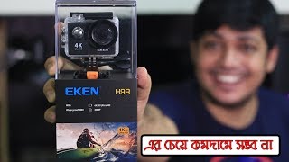 EKEN H9R Action Camera 4K Wifi 20MP । Best budget 4k action camera [upl. by Kylie]