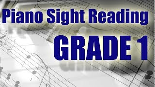 30 min of Basic Piano Sight Reading Practice Grade 1 [upl. by Ahiel]