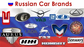 Russian Car Brands From the Motherland with Automotive Excellence [upl. by Kinimod]