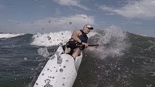 Epic V8 Surfski Experience [upl. by Lynnell903]