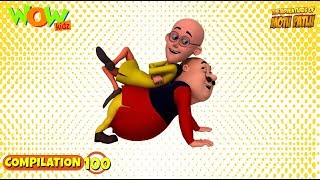 Motu Patlu  Non stop 3 episodes  3D Animation for kids  100 [upl. by Yennep945]