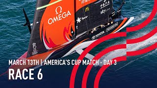 36th Americas Cup  Race 6 [upl. by Munson]