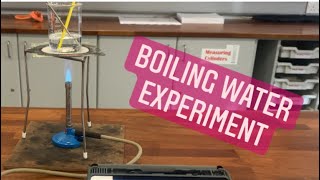 Boiling water experiment [upl. by Ahsiram]