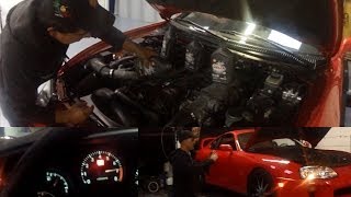 ENGINE SOUND amp HP TEST Mtul 5w40 vs Shell 10w60 Synthetic Racing Oil Shell Helix Ultra Racing [upl. by Iseabal]