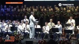 TRoNoS alaturi de orchestra reprezentativa a Mapn  Treceti batalioane si Drum bun [upl. by Akilak]