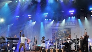 Rudimental  Not Giving In at Glastonbury 2014 [upl. by Eiralav]