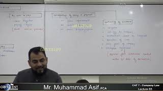 CAF 7 CLAW Sir Asif Lecture65 [upl. by Acquah673]