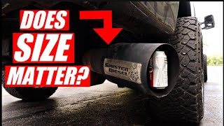 Do Exhaust Tips Make a Difference No Tip VS 7quot Tip Comparison [upl. by Gibrian]