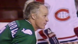 Memories Gordie Howe scores his final playoff goal [upl. by Lorain]