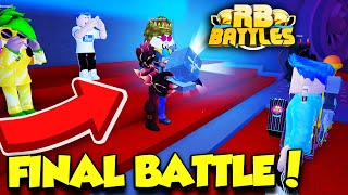 THE FINAL BATTLE Roblox RB Battles Event [upl. by Frerichs]