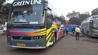 Greenline VOLVO AC Bus Full Journey Coverage Asansol To Kolkata [upl. by Aehtrod136]