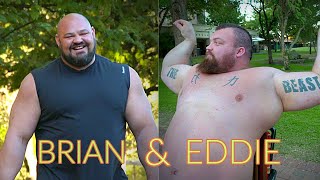 Brian SHAW amp Eddie HALL Strongman FUNNY MOMENTS [upl. by Martella]