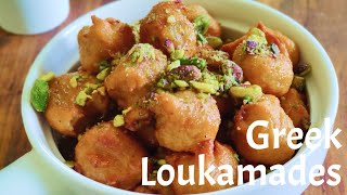 Greek doughnuts recipe  Loukoumades recipe  Recipe in Hindi [upl. by Hsirrap]