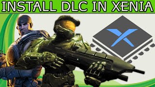 How To Install DLC in Xenia  Xbox 360 Emulator For PC [upl. by Muller]