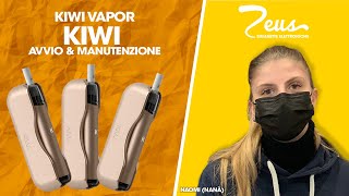 KIWI VAPOR  KIWI Avvio amp Manutenzione [upl. by Godfrey]