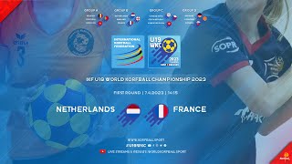 IKF U19 WKC 2023  Netherlands  France [upl. by Pleasant391]