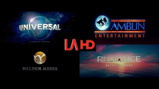 UniversalAmblin EntertainmentWalden MediaReliance Entertainment [upl. by Miah]