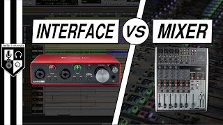 Audio Interface vs Mixer vs USB Mixer Which One Do You Need [upl. by Eylk]