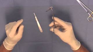 How to Attach a Scalpel Blade to a Handle [upl. by Aurelia]