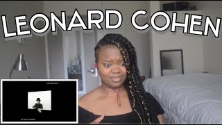 Leonard Cohen You Want it Darker REACTION [upl. by Ahsenid]