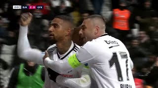 Kevin Prince Boateng Scores BackHeel Goal In Besiktas Debut [upl. by Ornstead]