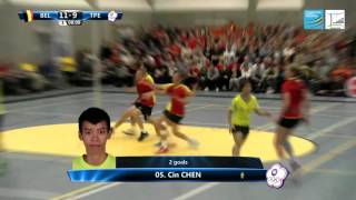 World Korfball Championships 2015  Belgium v Chinese Taipei  Extended Highlights [upl. by Asirem923]