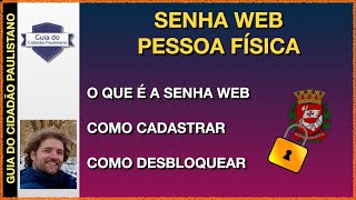 Como cadastrar sua Senha Web e desbloquear pela internet [upl. by Ariahay522]