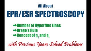 All About ESREPR Spectroscopy [upl. by Erehpotsirhc]